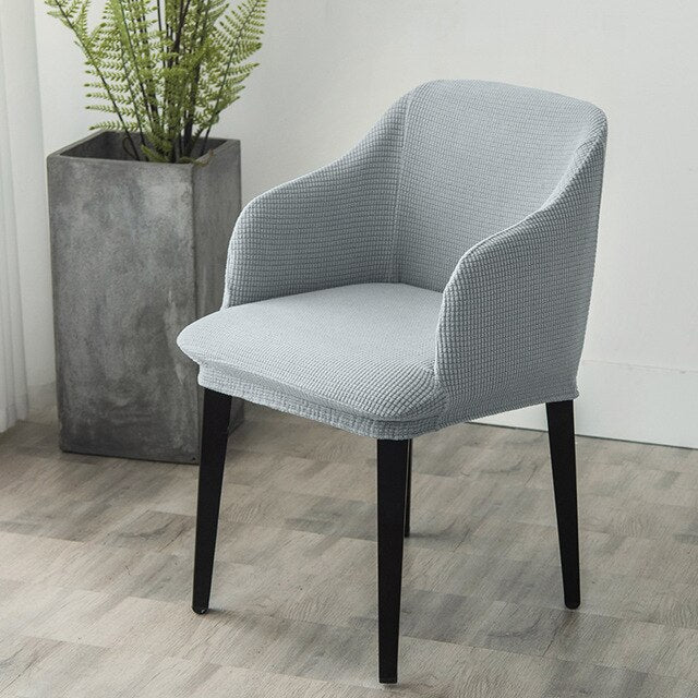 Housse de chaise scandinave Tolga Gris
