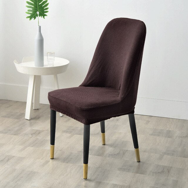 Housse de chaise scandinave Stryn Marron