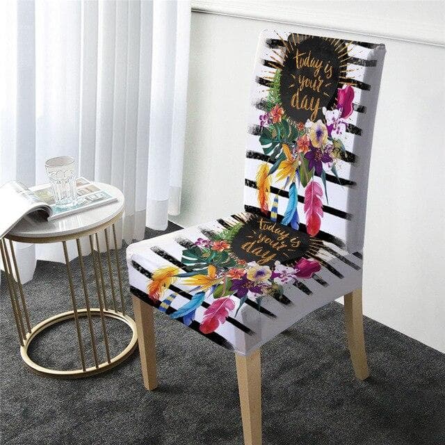 Housse de Chaise Fleurie | Housse Design