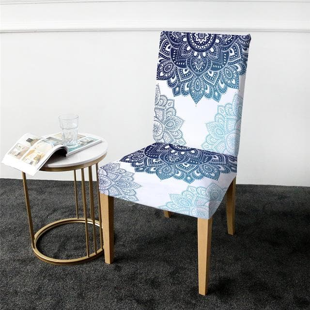 Housse de Chaise Bohème Bleu | Housse Design