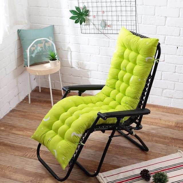 Coussin Chaise Longue Violet Épais 180 Cm - Rembourrage Confort Respirant Intérieur Extérieur, Jardin Plage Vacances
