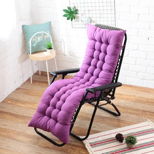 Coussin de chaise longue panama 200x60 cm rose pâle