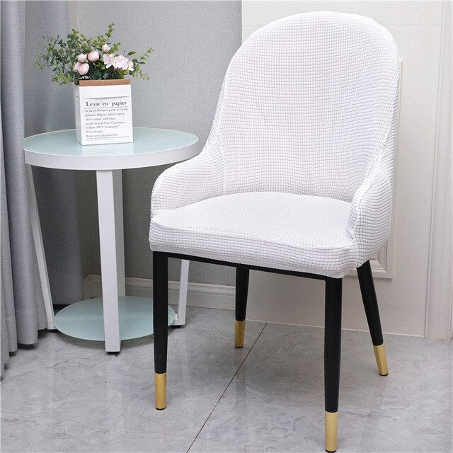 Housse de chaise scandinave Bjorli Blanc