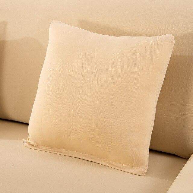 Housse de Coussin - Beige - Lot de 2 (45x45cm)