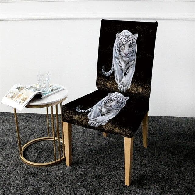 Housse Chaise Tigre Géant | Housse Design
