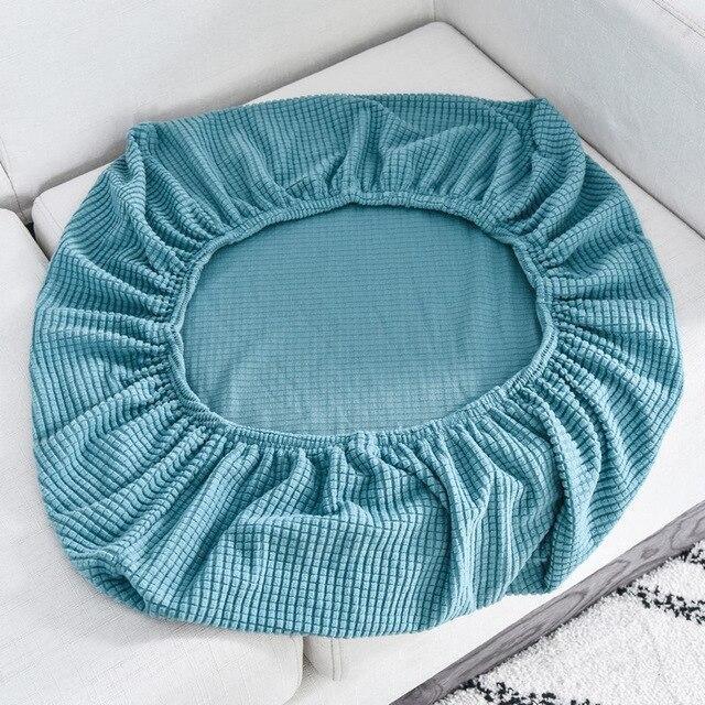 housse de siège bleue