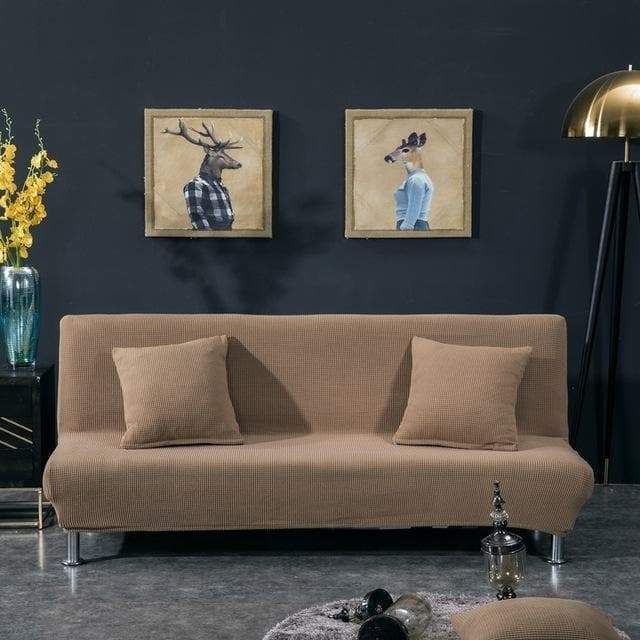 Housse Clic Clac Jacquard Camel