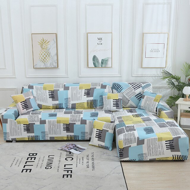 Housse de Canapé d'Angle Eliana