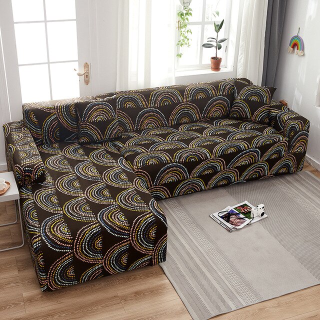 Housse de Canapé d'Angle Hedy