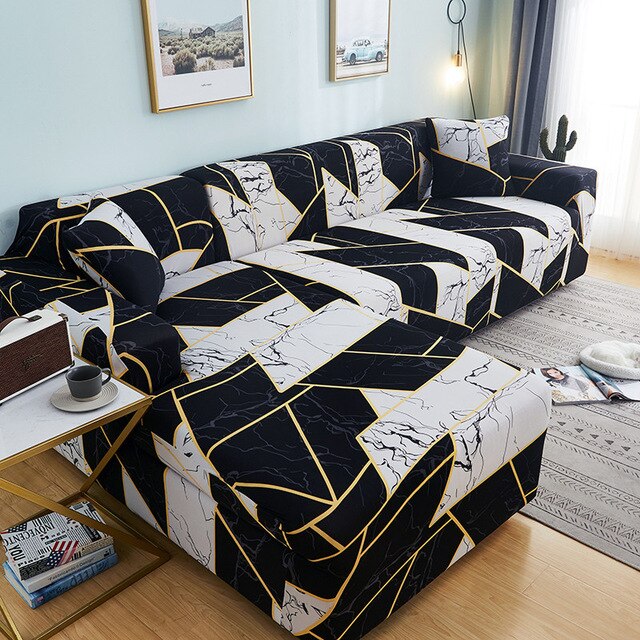 Housse de Canapé d'Angle Emma