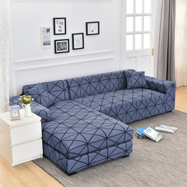 Housse de Canapé d'Angle Hermilda