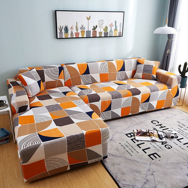 Housse de Canapé d'Angle Marianna