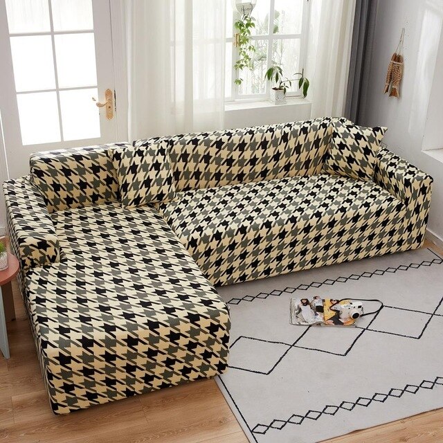 Housse de Canapé d'Angle Griselda