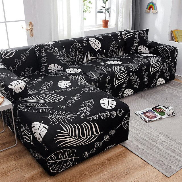 Housse de Canapé d'Angle Hildegunda