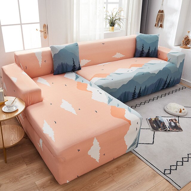 Housse de Canapé d'Angle Floridia