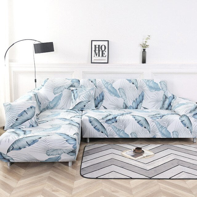 Housse de Canapé d'Angle Nilva