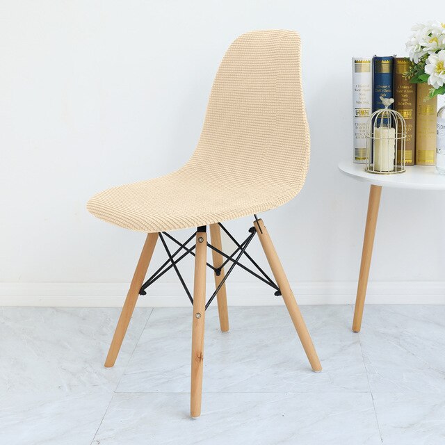 Housse de chaise scandinave Crème
