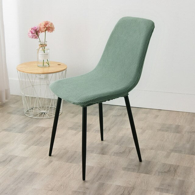 Housse de chaise scandinave Molde Vert amande