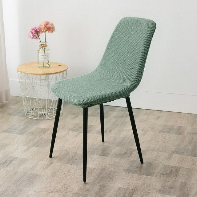 Housse de chaise scandinave Molde Vert amande - Housse Design