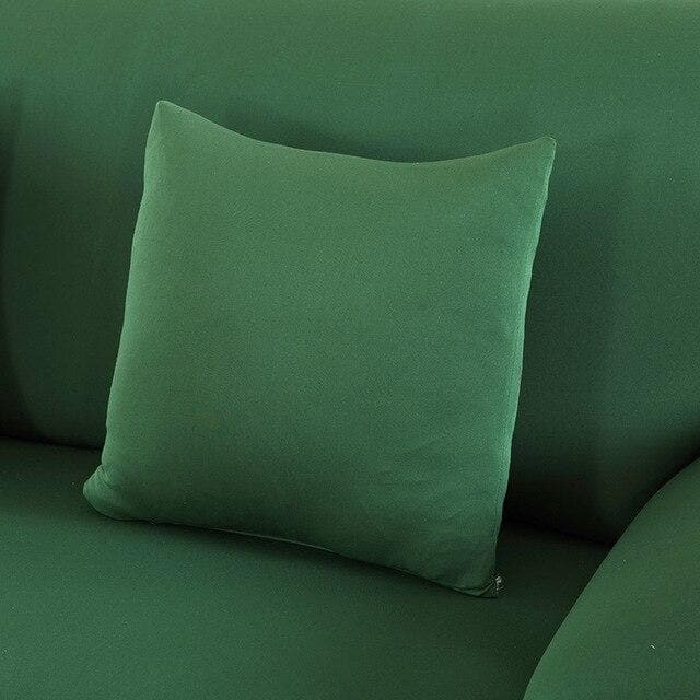 Housse de Coussin - Vert foncé - Lot de 2 (45x45cm)