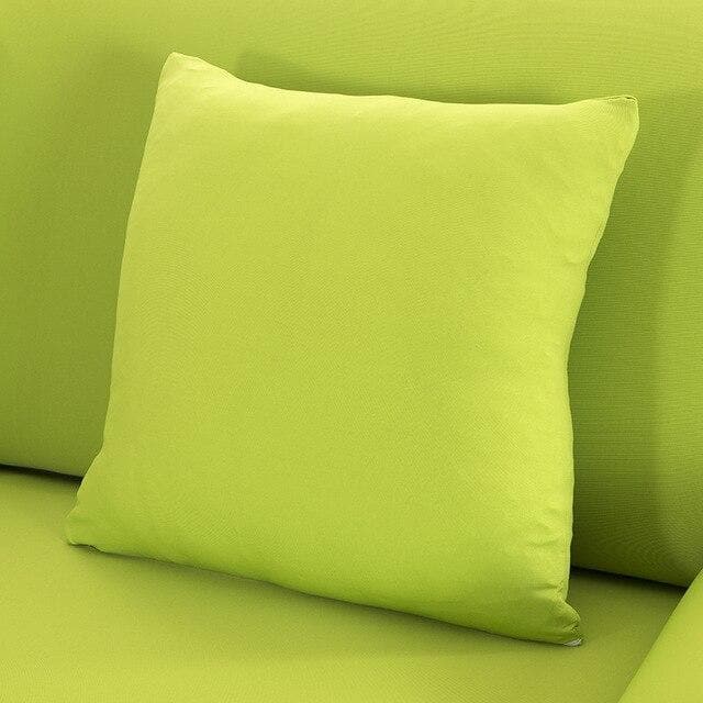 Housse de Coussin - Vert pomme - Lot de 2 (45x45cm)