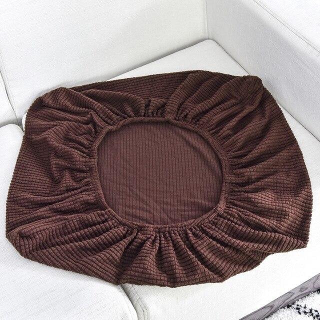 housse de siège extensible marron