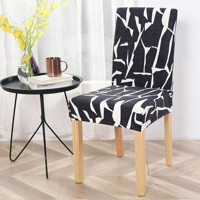 Housse de Chaise Ardoise Bleu de Minuit | Housse Design