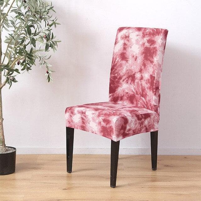 Housse de Chaise Empreinte Rouge | Housse Design