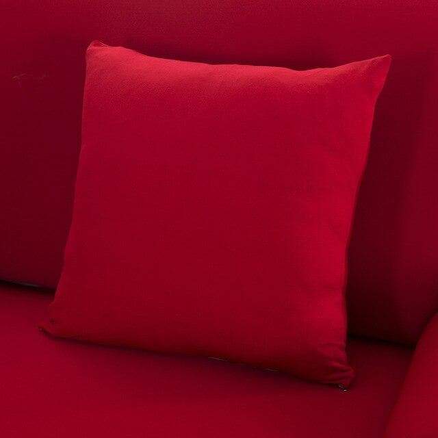 Housse de Coussin - Rouge - Lot de 2 (45x45cm)