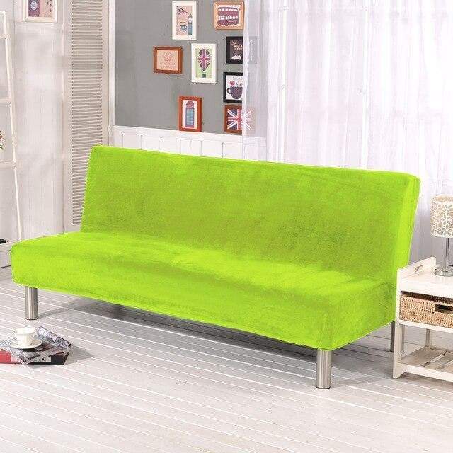 Housse Clic Clac Velours Vert Anis