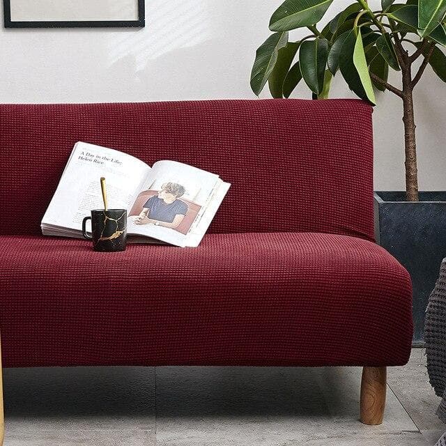 Housse Clic Clac Jacquard Vin Rouge