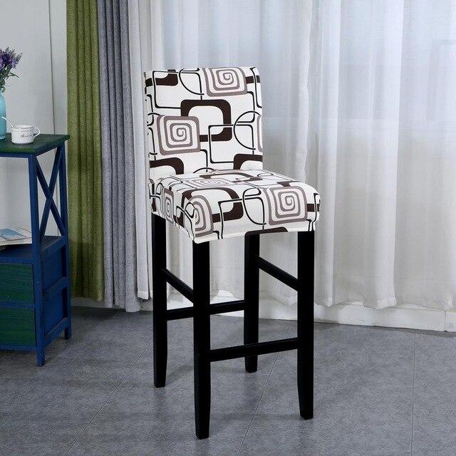 Housse tabouret de bar sixties