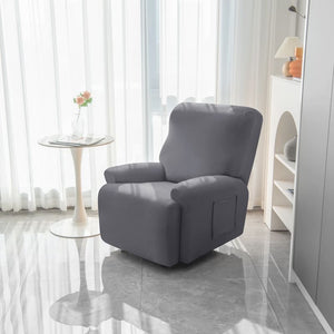 miniature couture housse de fauteuil relax grise