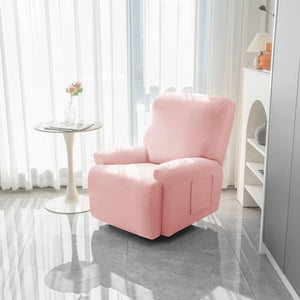 miniature couture housse de fauteuil relax rose