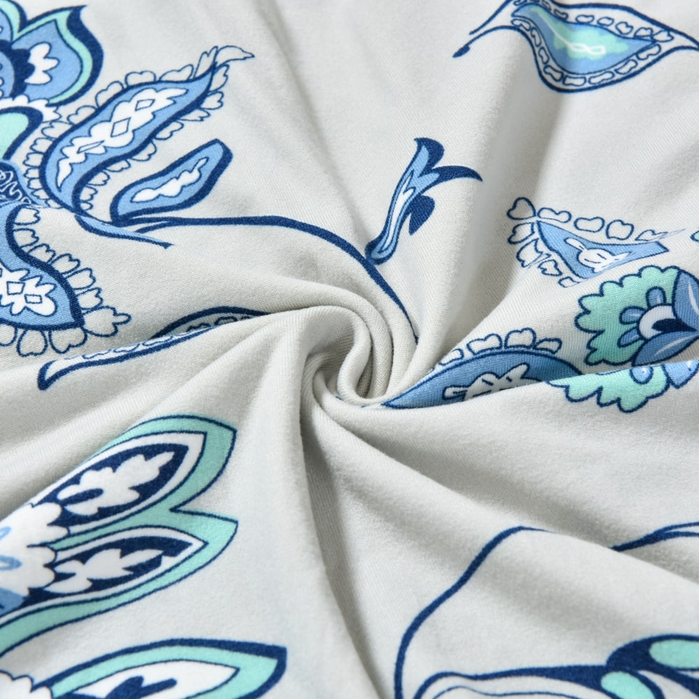 vue rapprochée tissu housse de fauteuil cabriolet Floriana