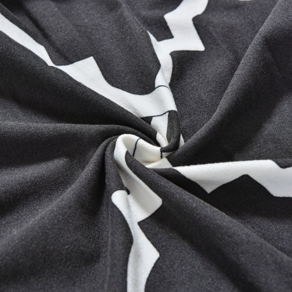 vue rapprochée housse de fauteuil cabriolet gris anthracite