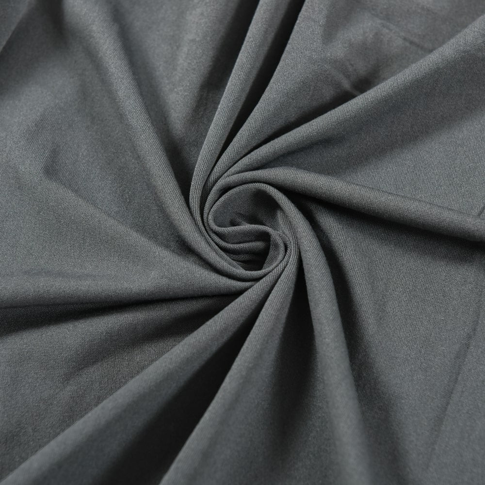 vue rapprochée tissu housse de fauteuil cabriolet grise