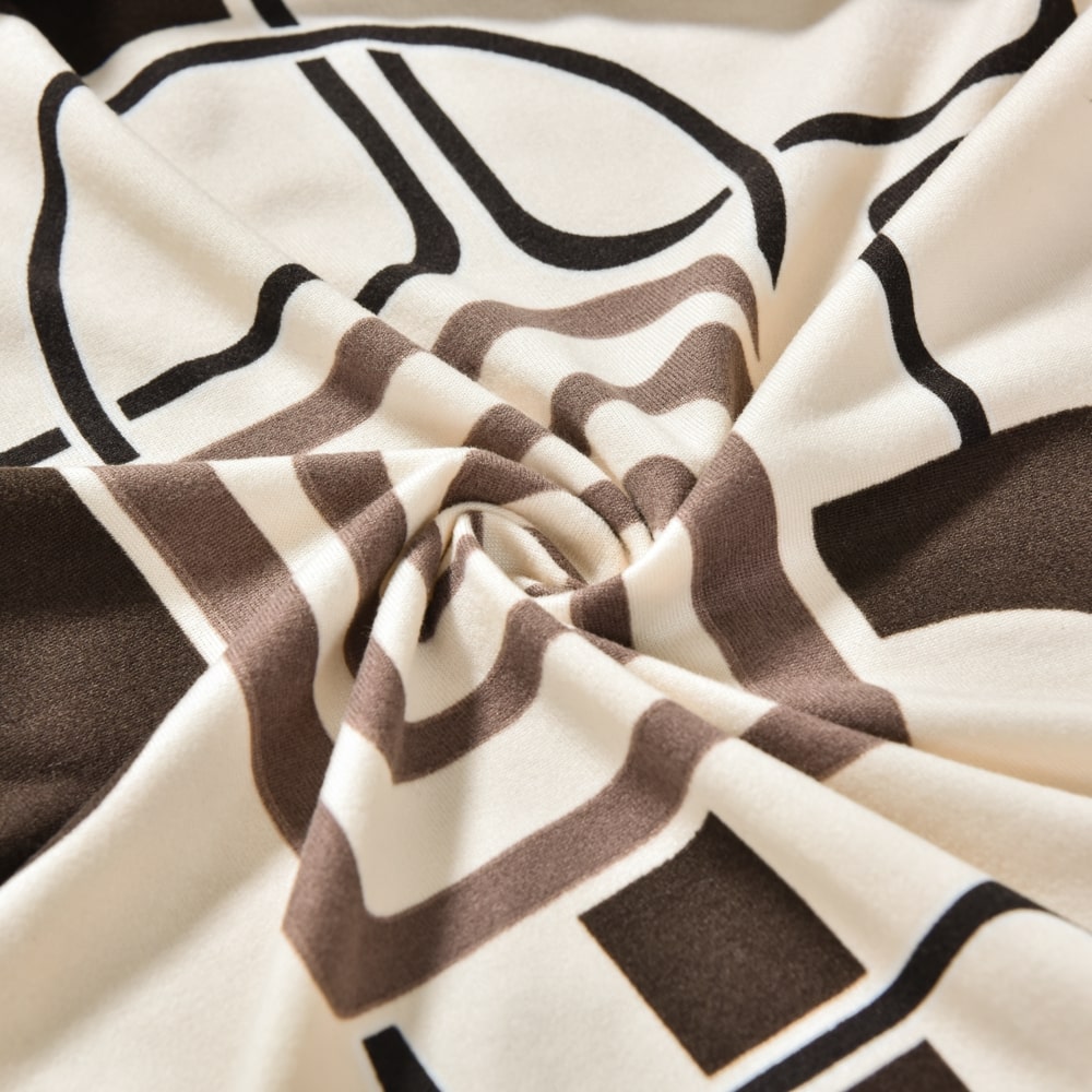 vue rapprochée tissu housse de fauteuil cabriolet lucia