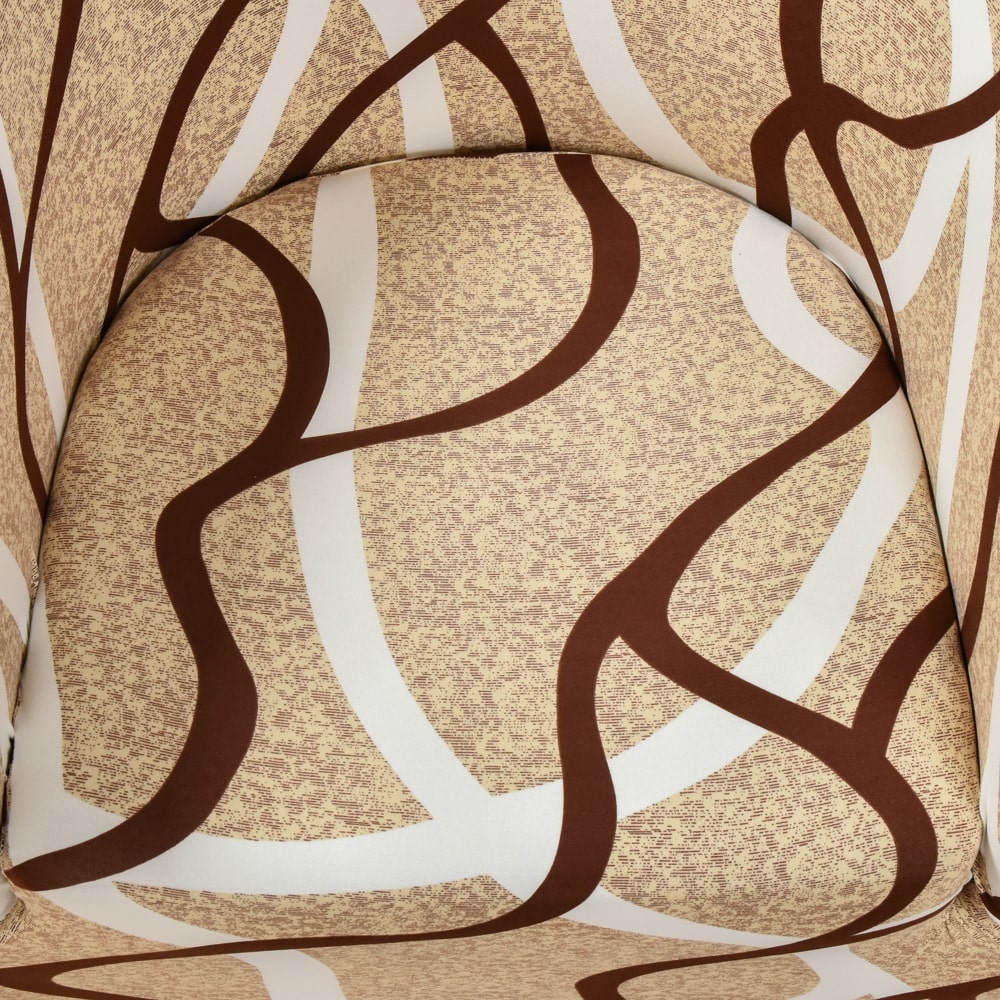 vue rapprochée housse de fauteuil cabriolet Marfisa