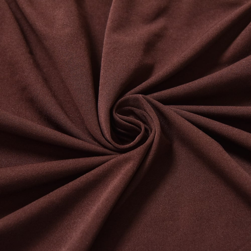 vue rapprochée tissu housse de fauteuil cabriolet Marron