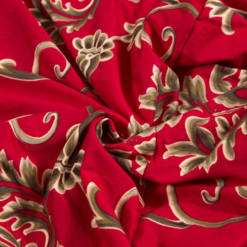 vue rapprochée tissu Housse de fauteuil cabriolet style ottoman