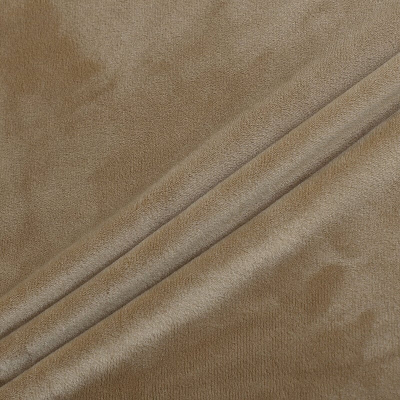 vue rapprochée tissu housse de fauteuil cabriolet Velours Camel