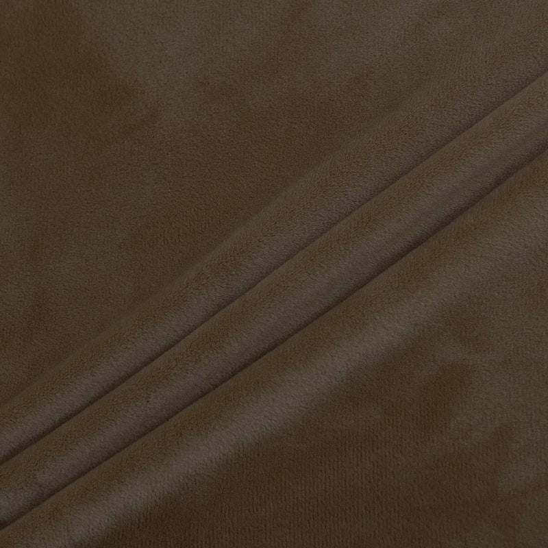 vue rapprochee tissu housse de fauteuil cabriolet Velours Marron