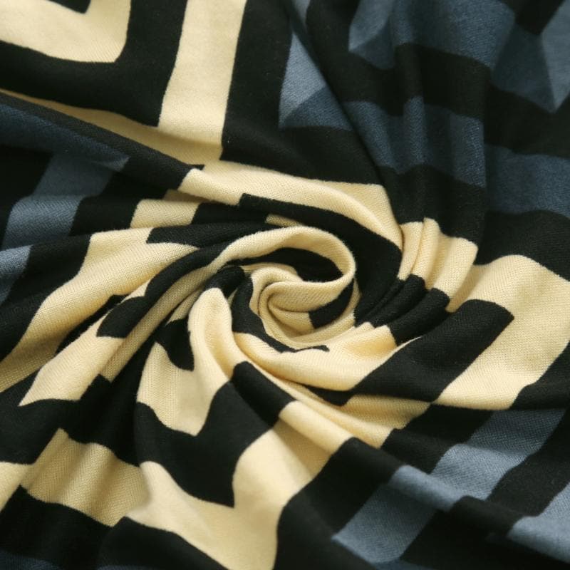 vue rapprochée housse de canapé d'angle pas chère