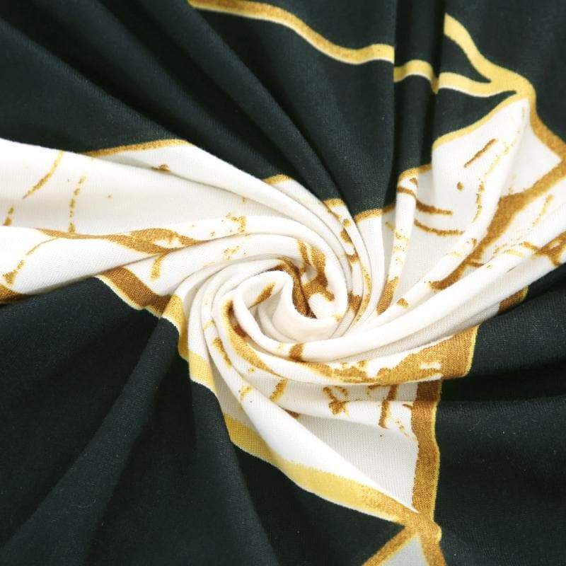 vue rapprochée d'une housse canapé d'angle avec accoudoirs