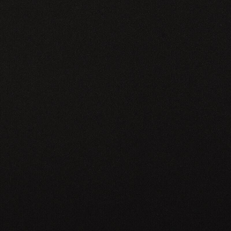 vue rapprochee tissu housse de chaise large noire