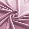 vue rapprochée du tissu de la housse de canapé d&#39;angle velours rose